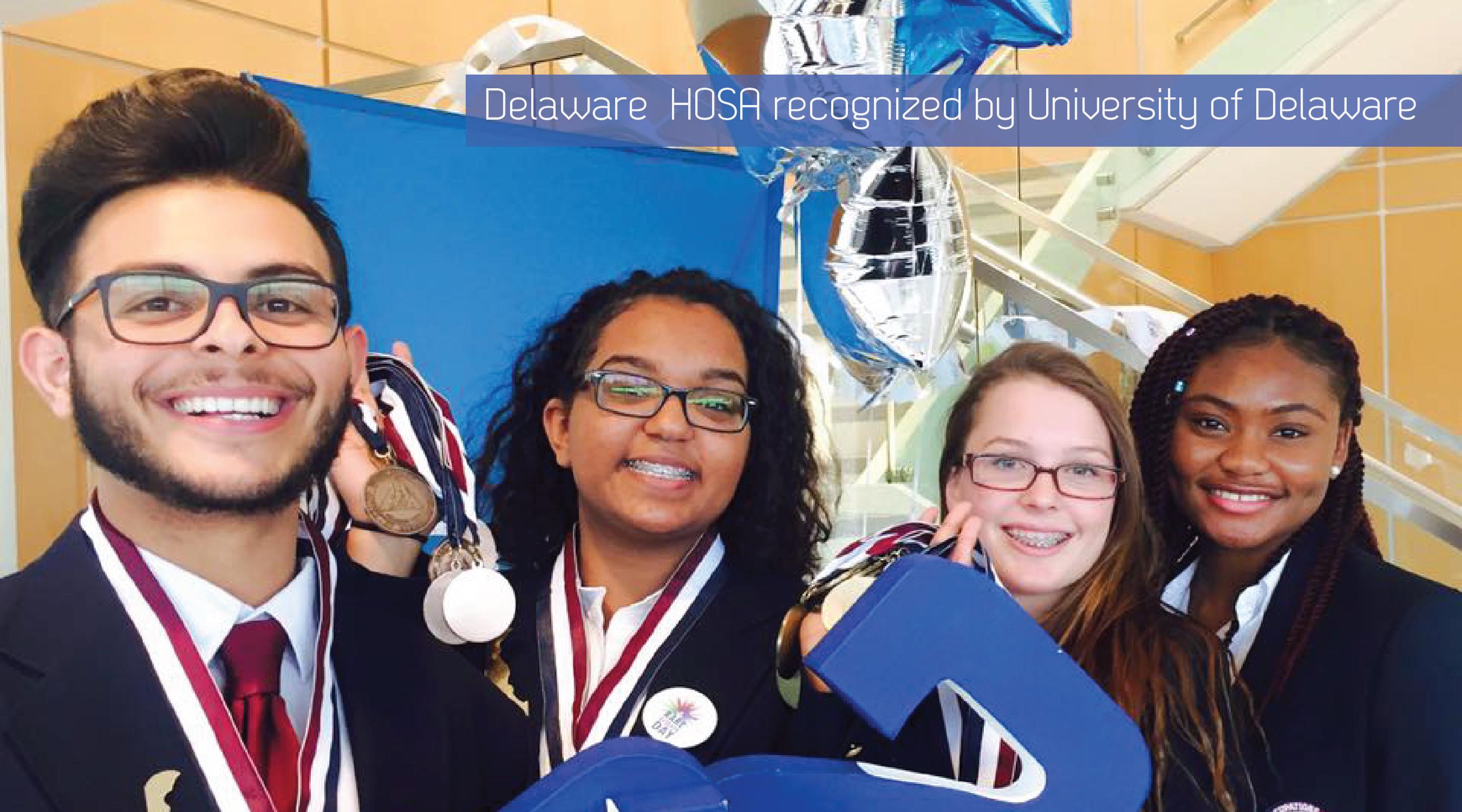 Read more about the article Delaware HOSA recognized by University of Delaware