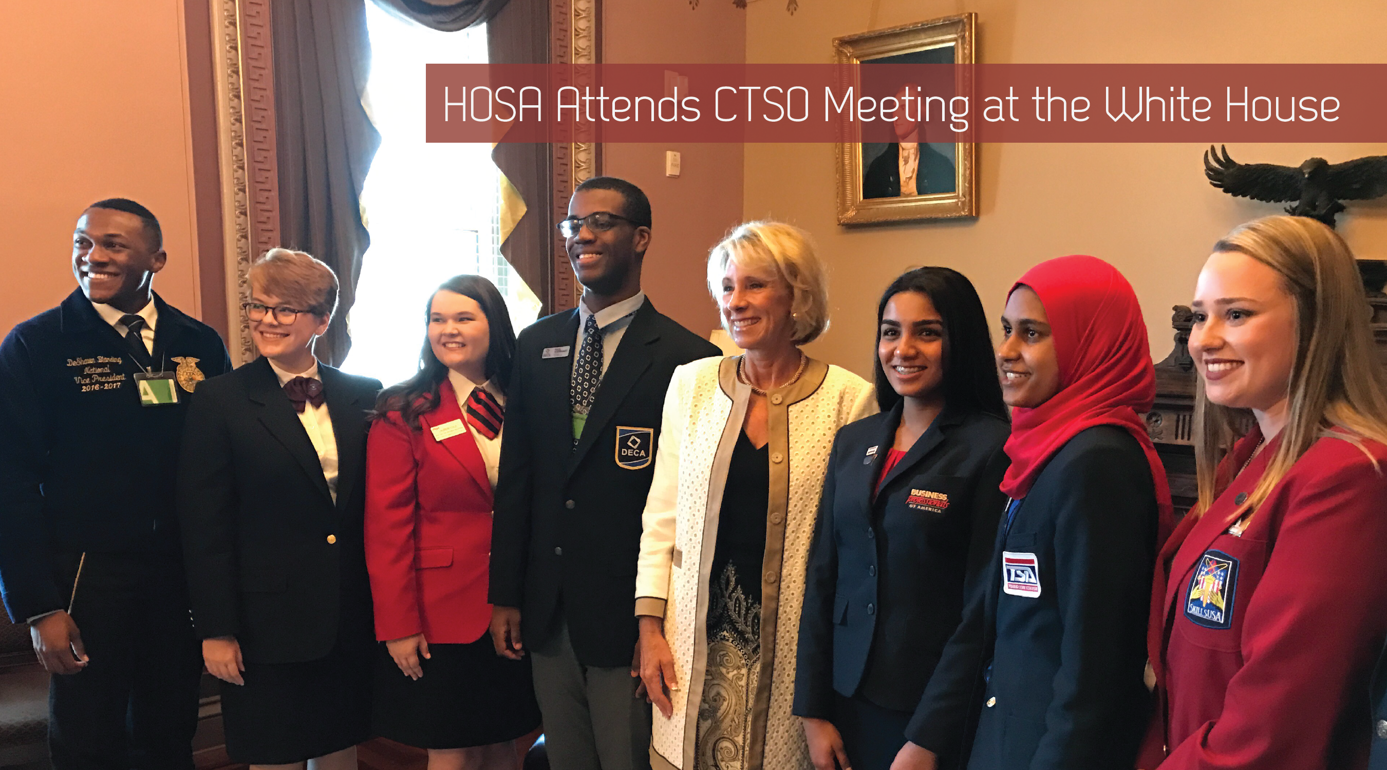 Read more about the article HOSA Meets with White House Officials