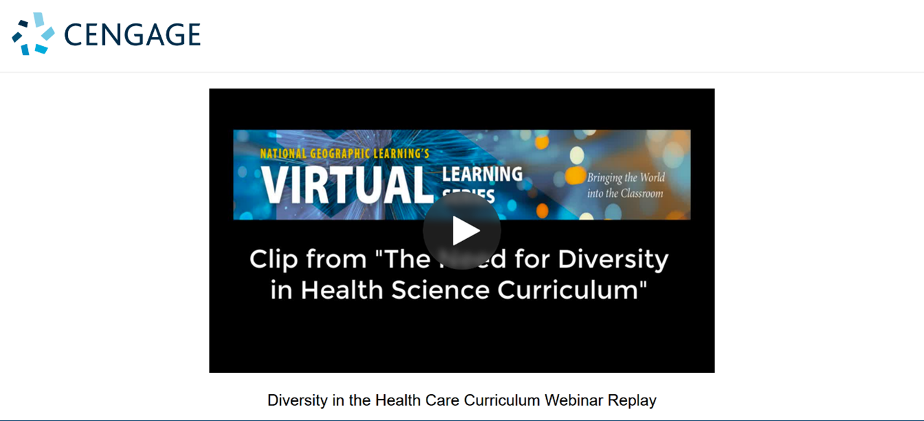 You are currently viewing Diversity in the Health Care Curriculum Webinar