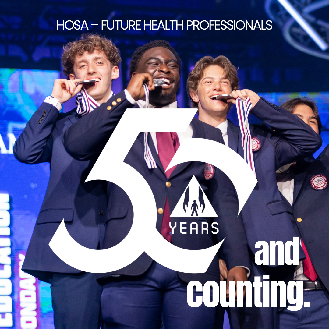 HOSA 50 Years Template 4 (square)